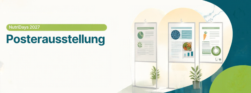 NutriDays 2027 Posterausstellung Banner